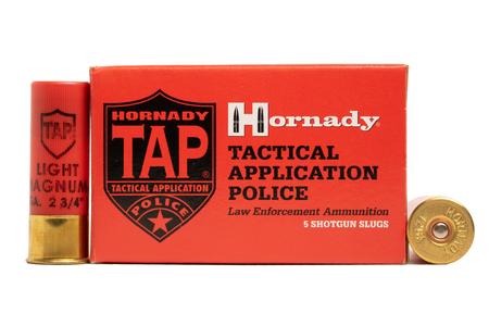 HORNADY 12GA 2 3/4IN TAP 1 OZ LM SLUG POLICE TRADE