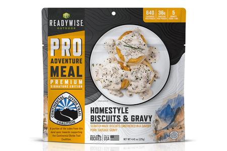 ADVENTURE MEAL HOMESTYLE BISCUITS  GRAVY WITH SAUSAGE