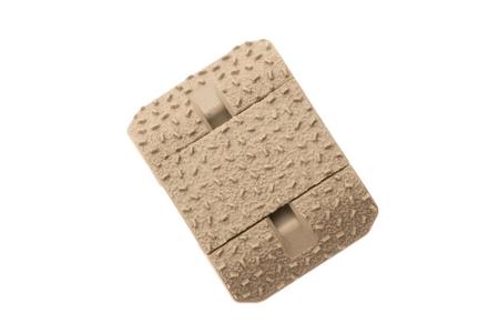 RAIL COVERS TYPE 2 HALF SLOT M-LOK FDE AGGRESSIVE TEXTURED POLYMER