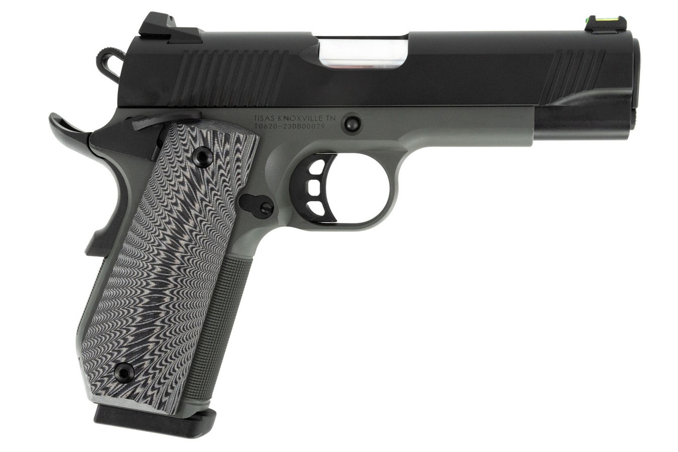 Tisas 1911 Yukon Carry C10 10mm Semi-Auto Pistol with Black/Gray Finish