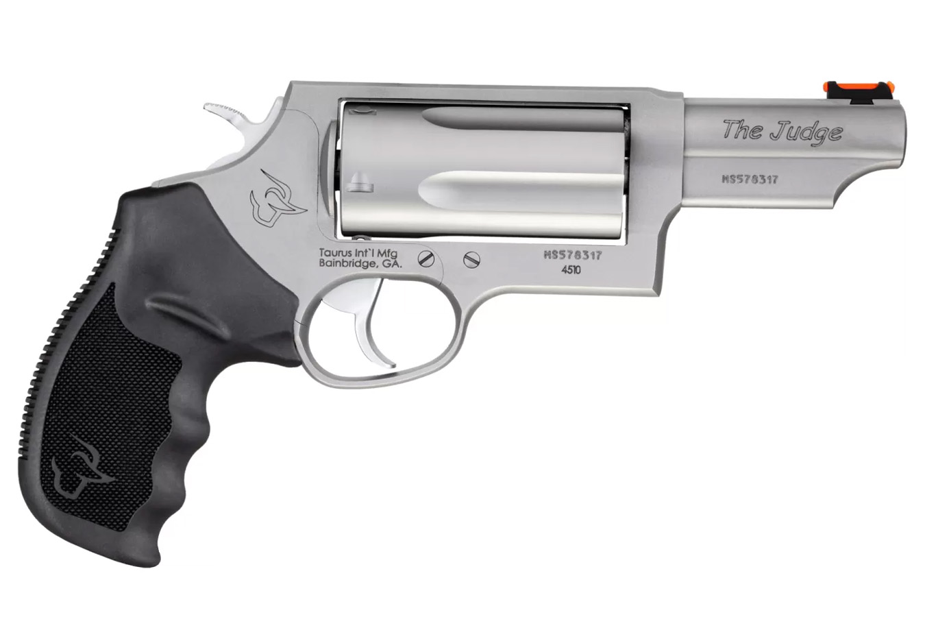 Taurus Judge 410GA/45LC Stainless Magnum Revolver with 3-inch Barrel