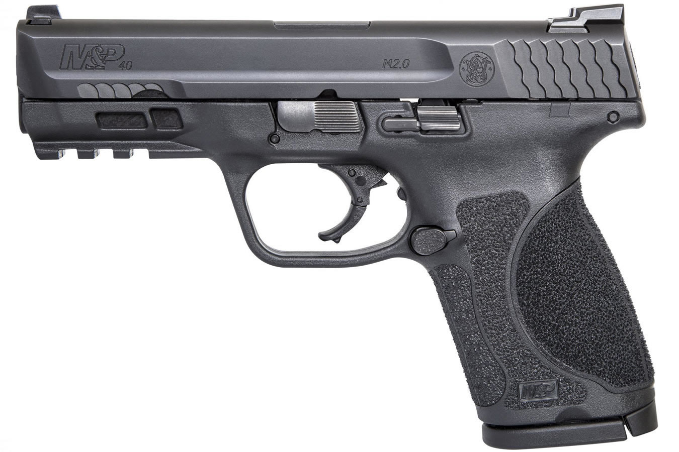 Smith & Wesson M&P40 M2.0 Compact 40 S&W Pistol with White-Dot Sights and Three Magazines