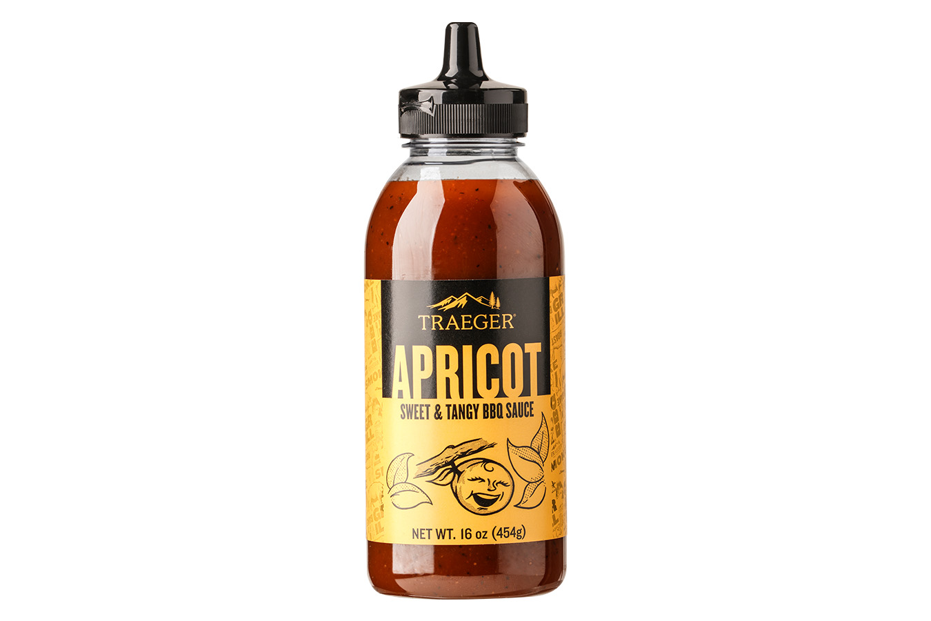 Traeger Grills Apricot BBQ Sauce 16oz Squeeze Bottle