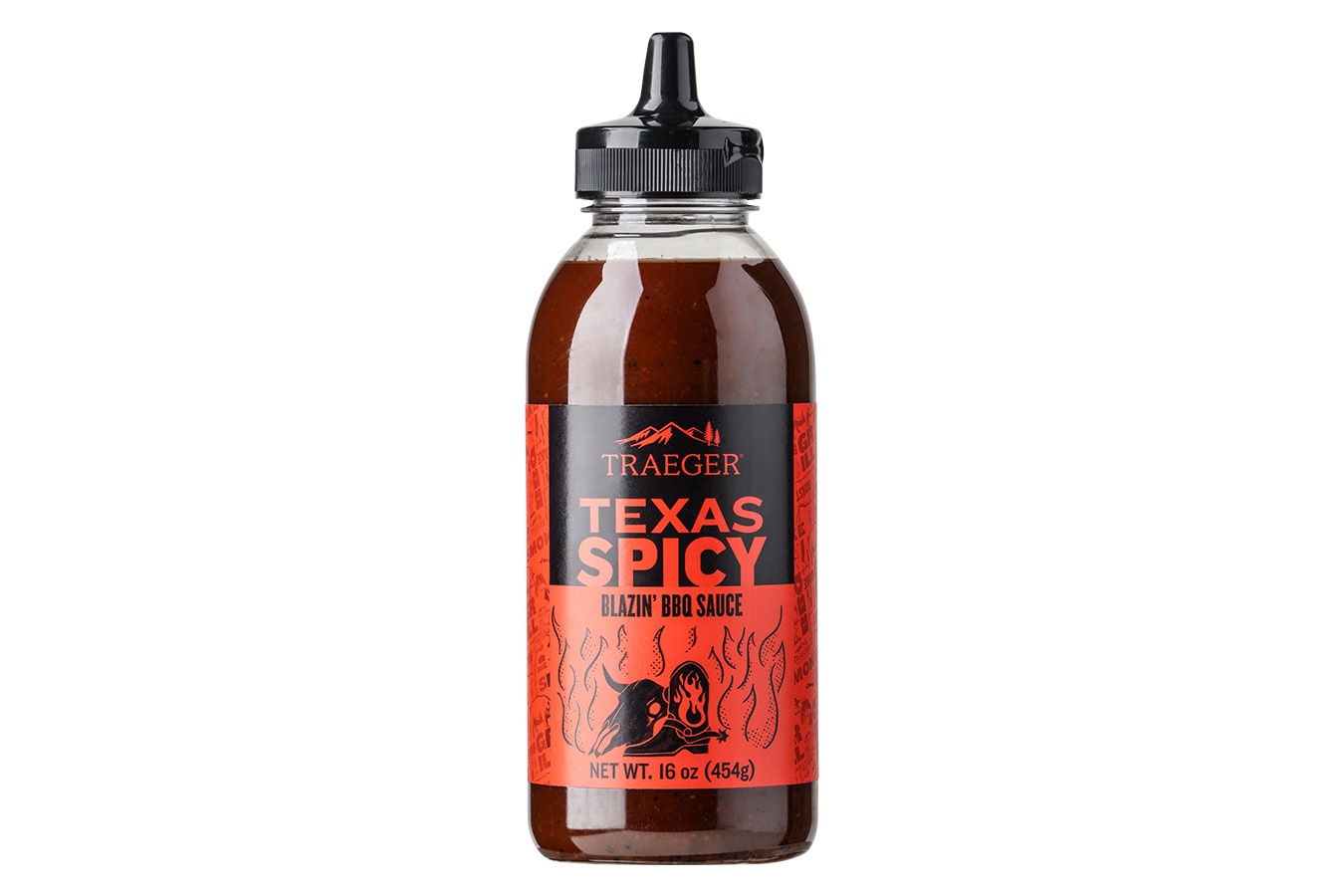 Traeger Grills Texas Spicy BBQ Sauce 16oz Squeeze Bottle