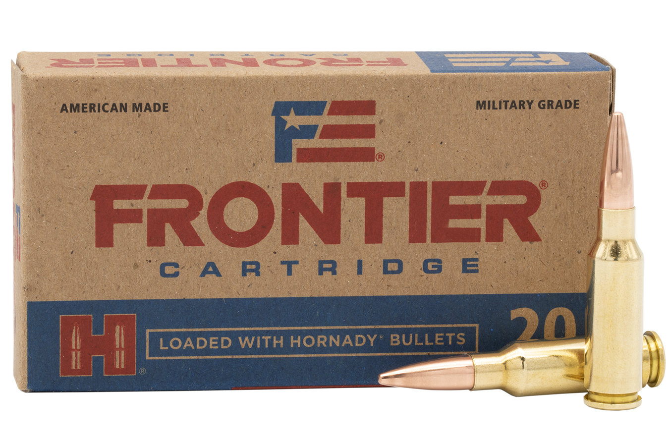 Hornady 6.5 Grendel 123 gr FMJ Frontier 20/Box