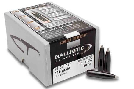 25 CAL .257 115 GR SPITZER 