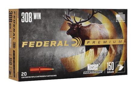 308 WIN 150 GR NOSLER PARTITION VITAL-SHOK