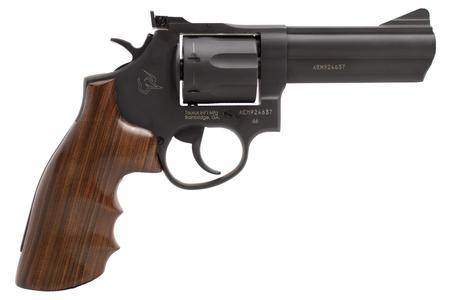 M66 357 MAGNUM 4 IN BBL BLACK FINISH TAN HOGUE GRIP