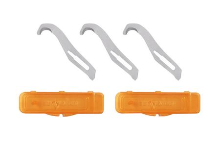 PIRANTA REPLACEMENT GUT HOOK BLADES 3 PACK