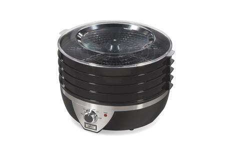 FOOD DEHYDRATOR - ROUND 4 TRAY, 500 WATT 