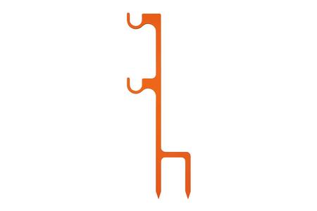 IMPACT STEEL DOUBLE HANGER STAKE RIMFIRE ORANGE