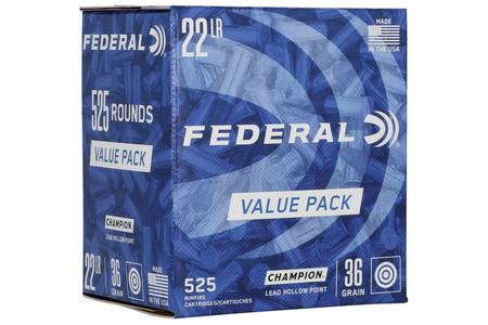 22 LR 36 GRN LEAD HP 525 CT 