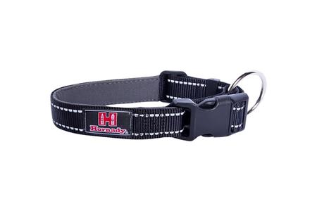 HORNADY GRAND ISLAND DOG COLLAR - BLK MEDIUM 14-20`