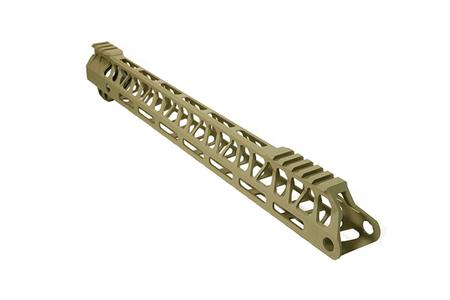 M-LOK ULTRALIGHT ENFORCER 15 INCH HANDGUARD, FDE