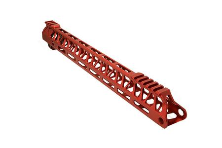 M-LOK ULTRALIGHT ENFORCER 15 INCH HANDGUARD, RED