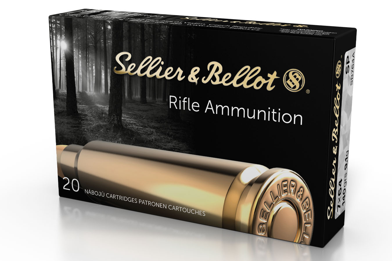 Sellier And Bellot 7x64mm 140 gr Soft Point 20/Box