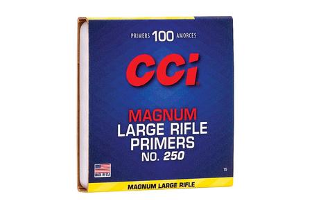 NO. 250 MAGNUM LARGE RIFLE PRIMERS