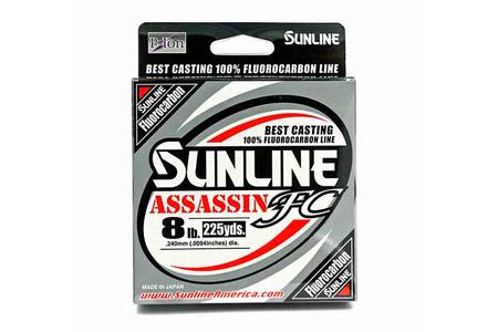 ASSASSIN FC CLEAR 8LB. 225YDS.