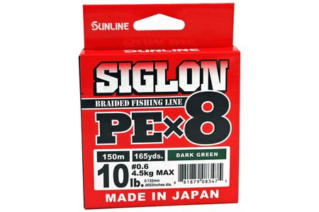 SIGLON PEX8 10LB. DARK GREEN 165YDS.