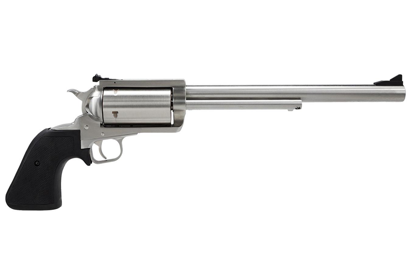 Magnum Research BFR 500SW Magnum Single-Action Stainless Revolver with Black Rubber Grips and 10 Inch Barrel