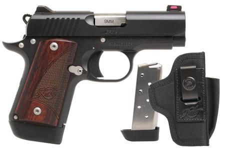 MICRO 9 RTC 9MM 3.15` BARREL BLACK FINISH ROSEWOOD GRIPS