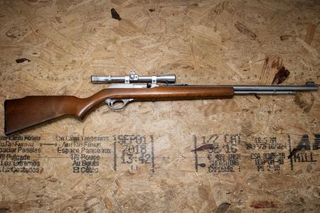 60SB 22 LR RIFLE WITH SCOPE