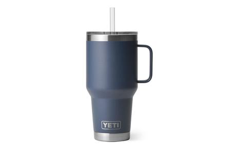 RAMBLER 35 OZ STRAW MUG NAVY