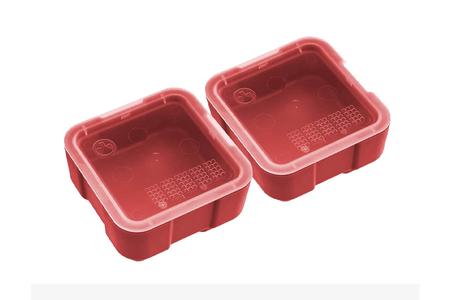 DAKA STORAGE BIN RED POLYMER