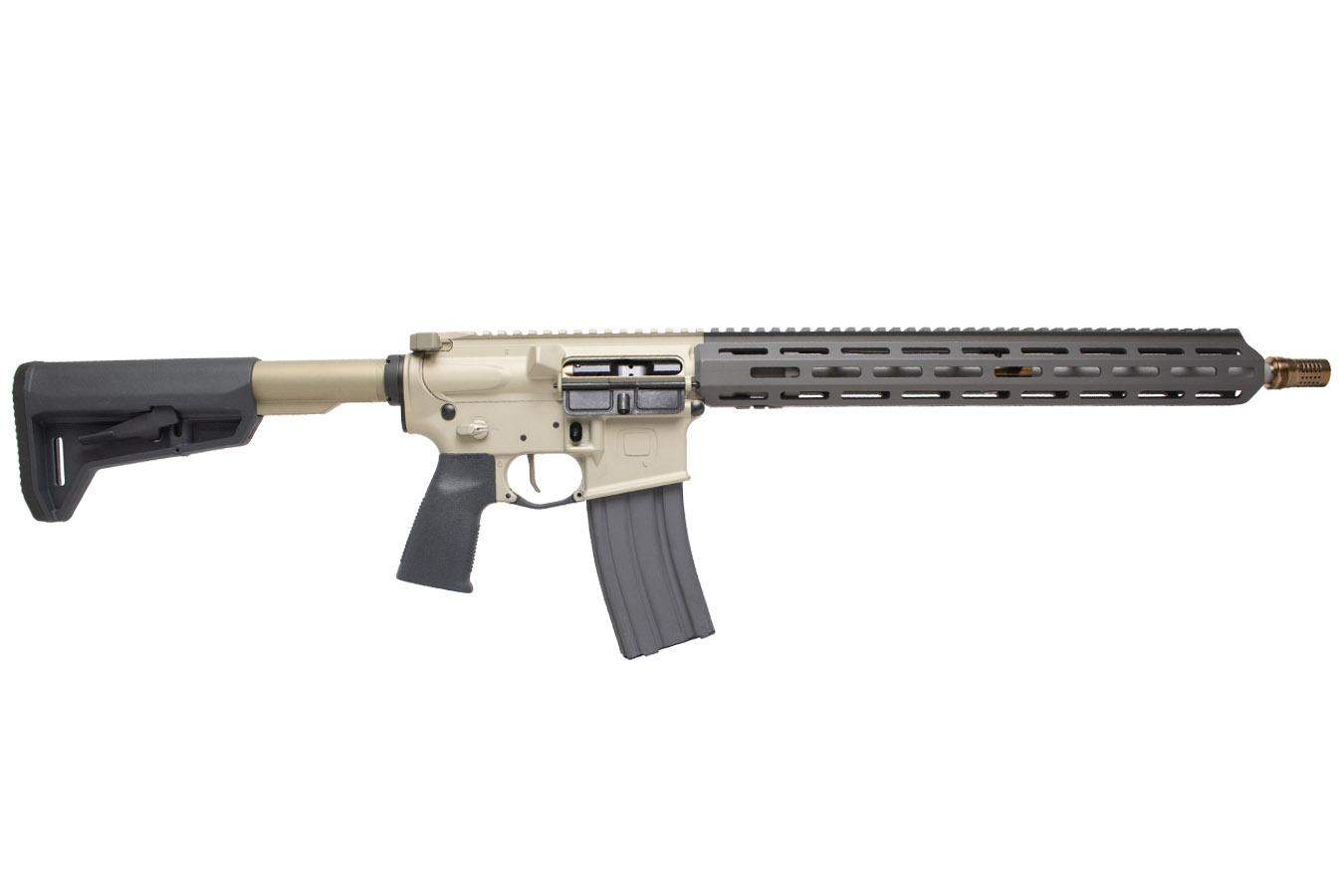 Q Sugar Weasel 5.56mm AR Rifle with FDE Receiver and Cherry Bomb Muzzle Brake