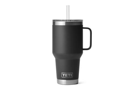 RAMBLER 35 OZ STRAW MUG BLACK