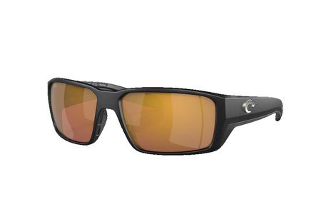 FANTAIL PRO MATTE BLACK WITH GOLD MIRROR LENSES