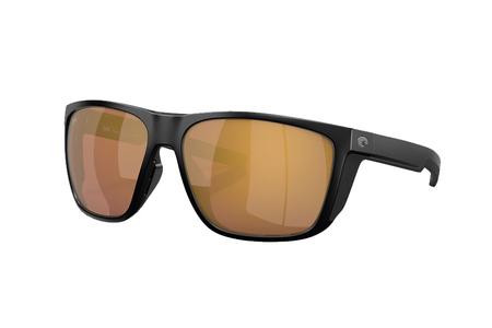 FERG XL MATTE BLACK WITH GOLD MIRROR LENSES