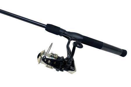 LASER PRO SX COMBO 6FT 6IN 2 PC MEDIUM ACTION W/2BB REEL W/LINE