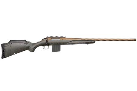 AMERICAN PREDATOR II 22ARC 22 BURNT BRONZE BARREL GREEN SPLATTER STOCK