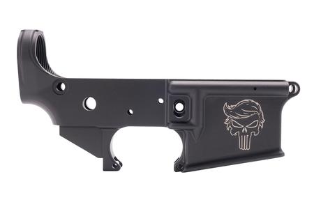 AM-15 STRIPPED LOWER RECEIVER, TRUMP PUNISHER