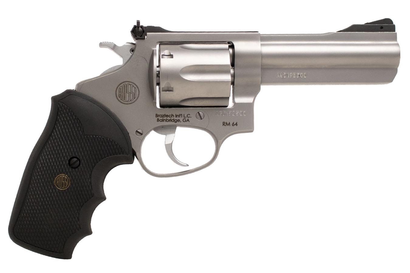 Rossi RM64 357 Magnum Double-Action Revolver with 4 Inch Barrel