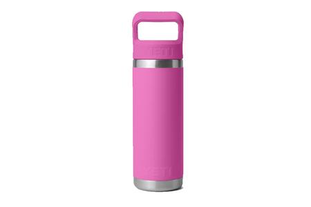 RAMBLER 18 OZ C STRAW BOTTLE WILDFLOWER FUCHSIA