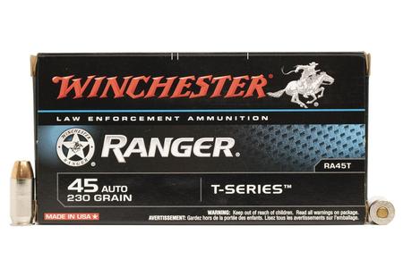 45 AUTO 230 GR JHP T-SERIES RANGER