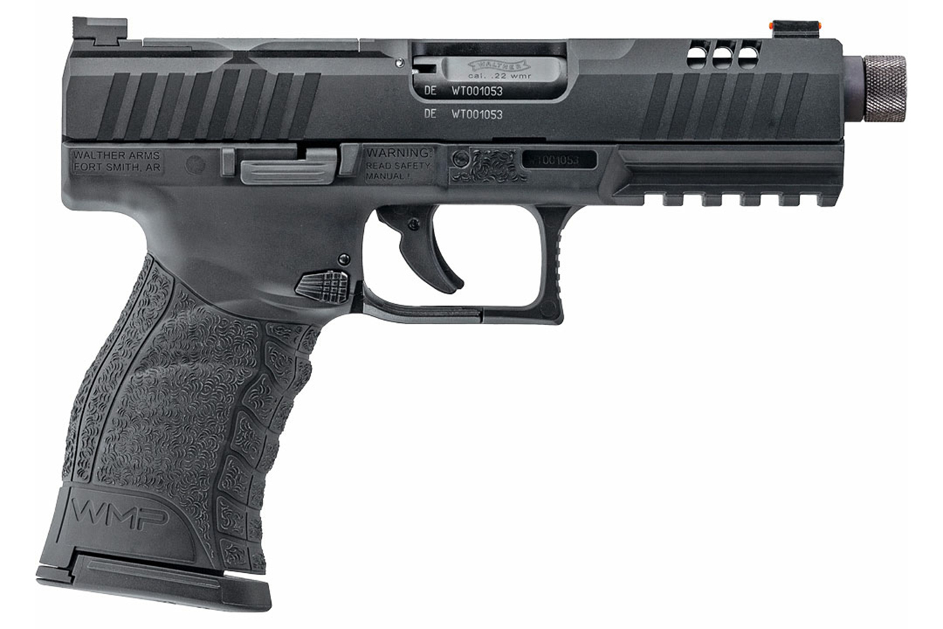 No. 9 Best Selling: WALTHER WMP SD 22 WMR PISTOL W/ THREADED BARREL