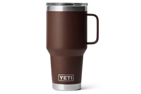 RAMBLER 30 OZ TRAVEL MUG WETLANDS BROWN