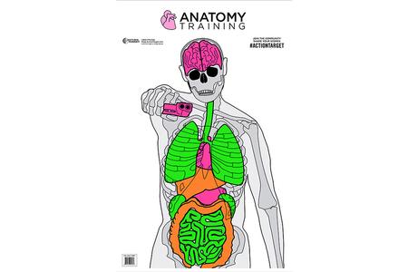 ACTION GSANATOMY100   ANATOMY SILHTE VITALS  100BX