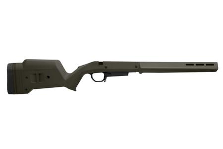 HUNTER AMERICAN STOCK OD GREEN ADJUSTABLE SYNTHETIC STOCK WITH ALUMINUM CHASSIS 