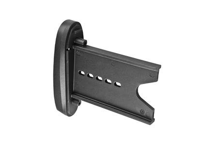 HUNTER/SGA OEM BUTT PAD ADAPTER MADE OF POLYMER WITH BLACK FINISH FOR MOSSBERG, 