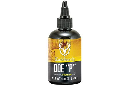 BUCK BOMB DOE P DOE/FAWN ATTRACTANT 4 OZ DROPPER BOTTLE