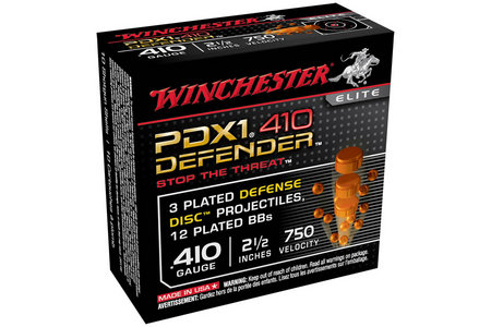 410 GA 2-1/2 IN 3DD/12BB DEFENSE DISC/BB COMBO