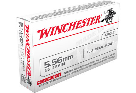 5.56MM 55 GR FMJ