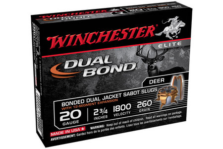 20 GA 2-3/4 IN 260 GR DUAL BONDED