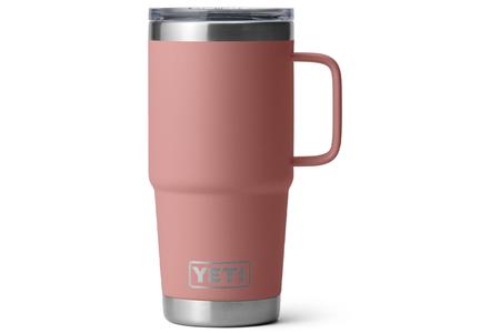 RAMBLER 20 OZ TRAVEL MUG SANDSTONE PINK