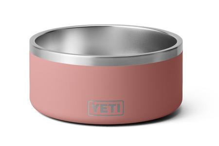 BOOMER 8 DOG BOWL SANDSTONE PINK