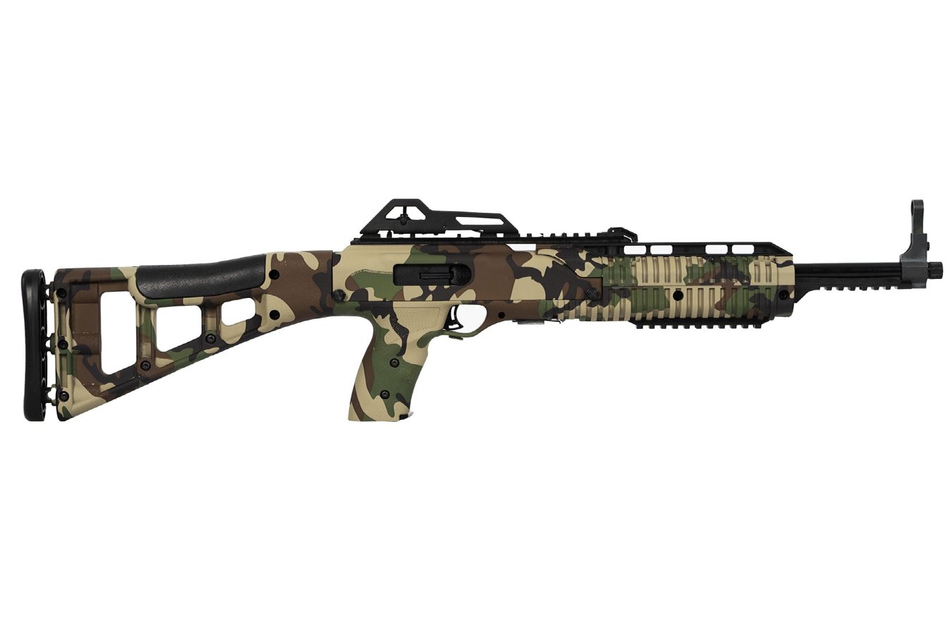 Hi Point 4595 45 ACP Semi-Automatic Carbine with M81 Woodland Camo Finish